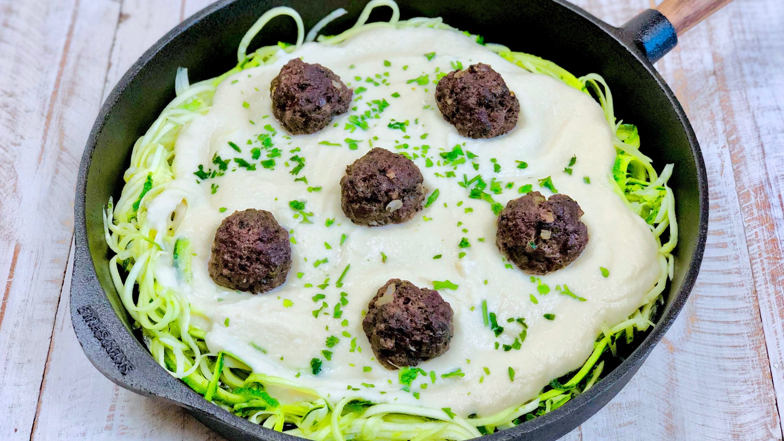 AIP Fleischbällchen Alfredo