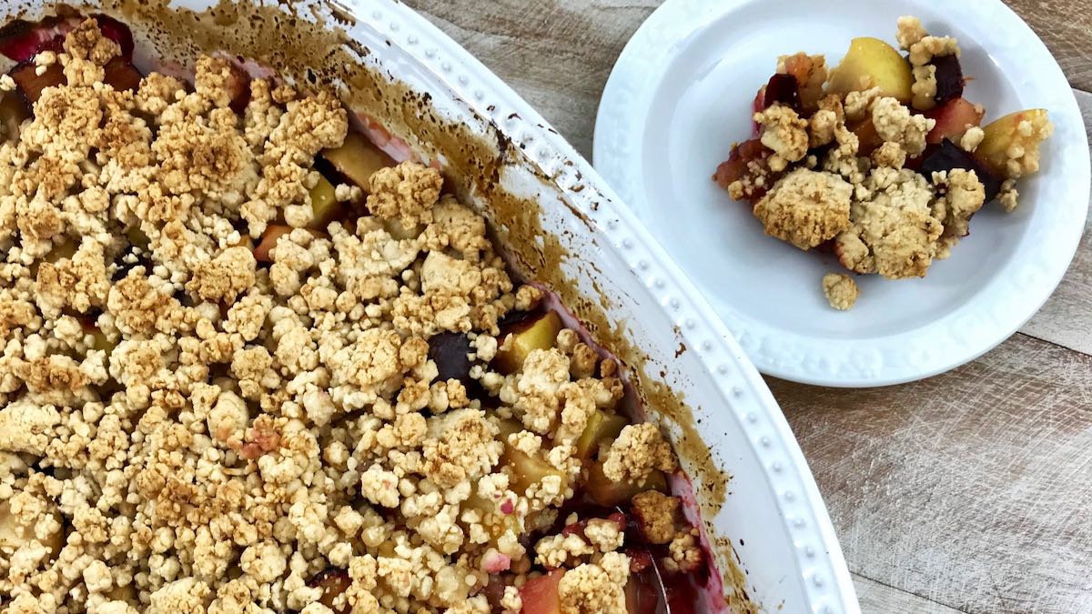 AIP Zwetschgen-Apfel-Streusel