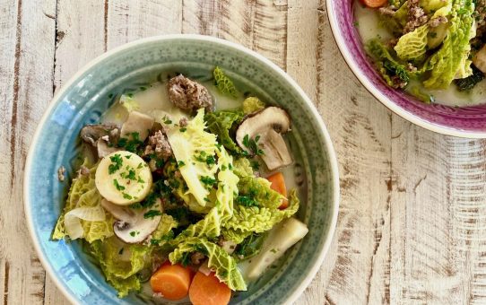 AIP Wirsingeintopf mit Hackfleisch