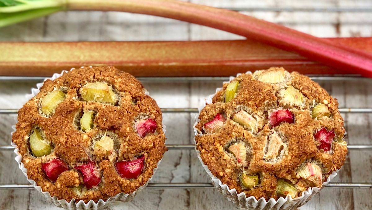 AIP Rhabarber-Muffins